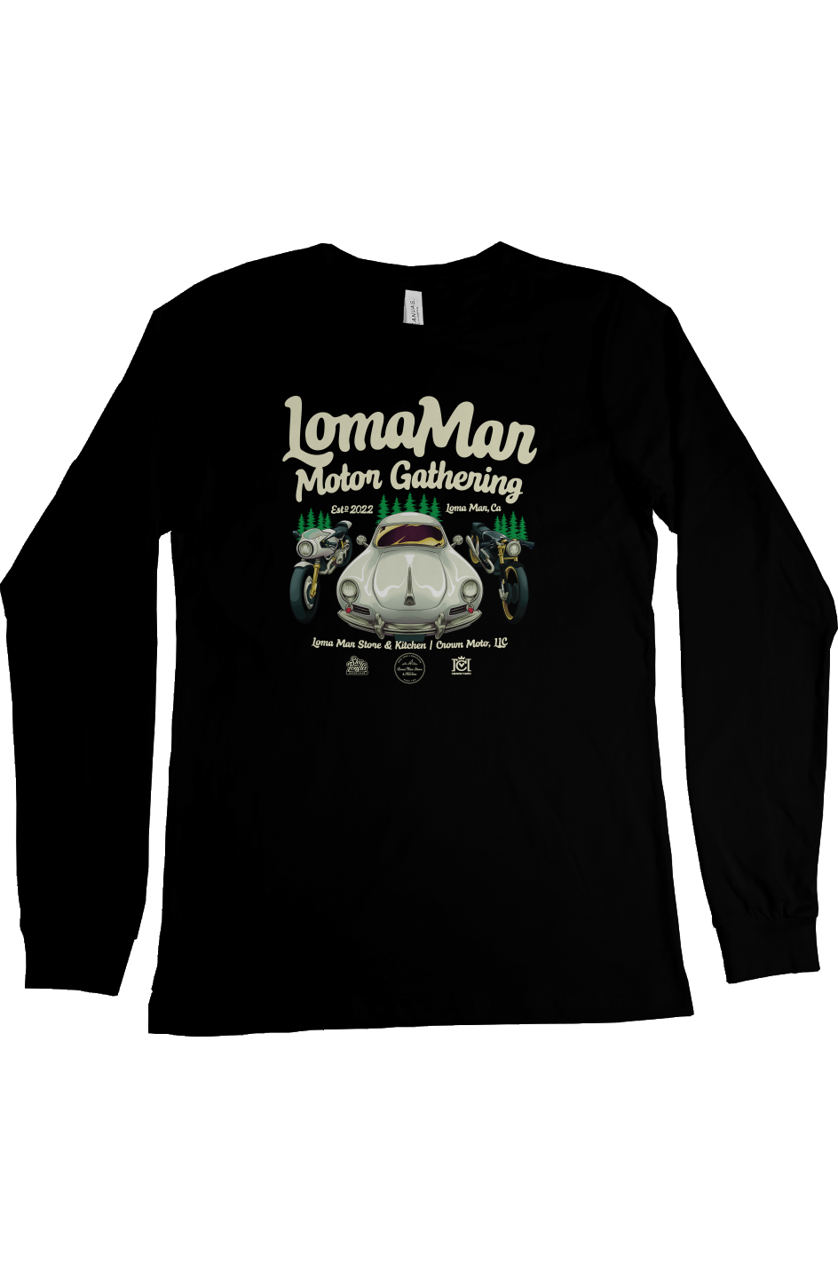 Loma Mar Motor Gathering Official Long Sleeve T-shirt