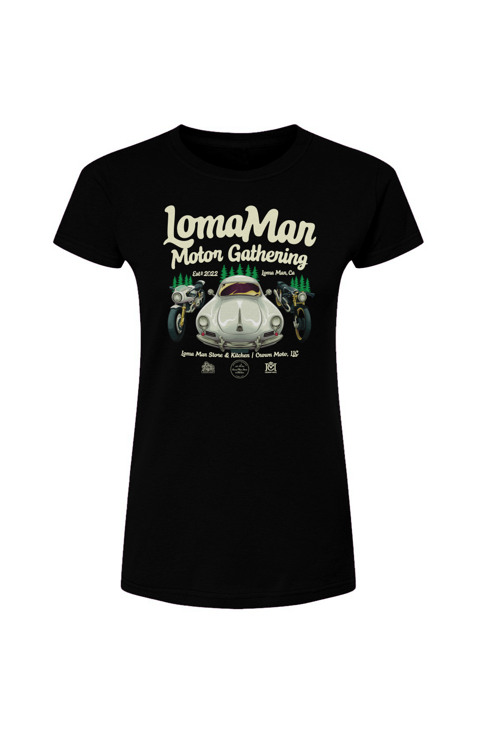 Loma Mar Motor Gathering Official Women's Fine Jersey