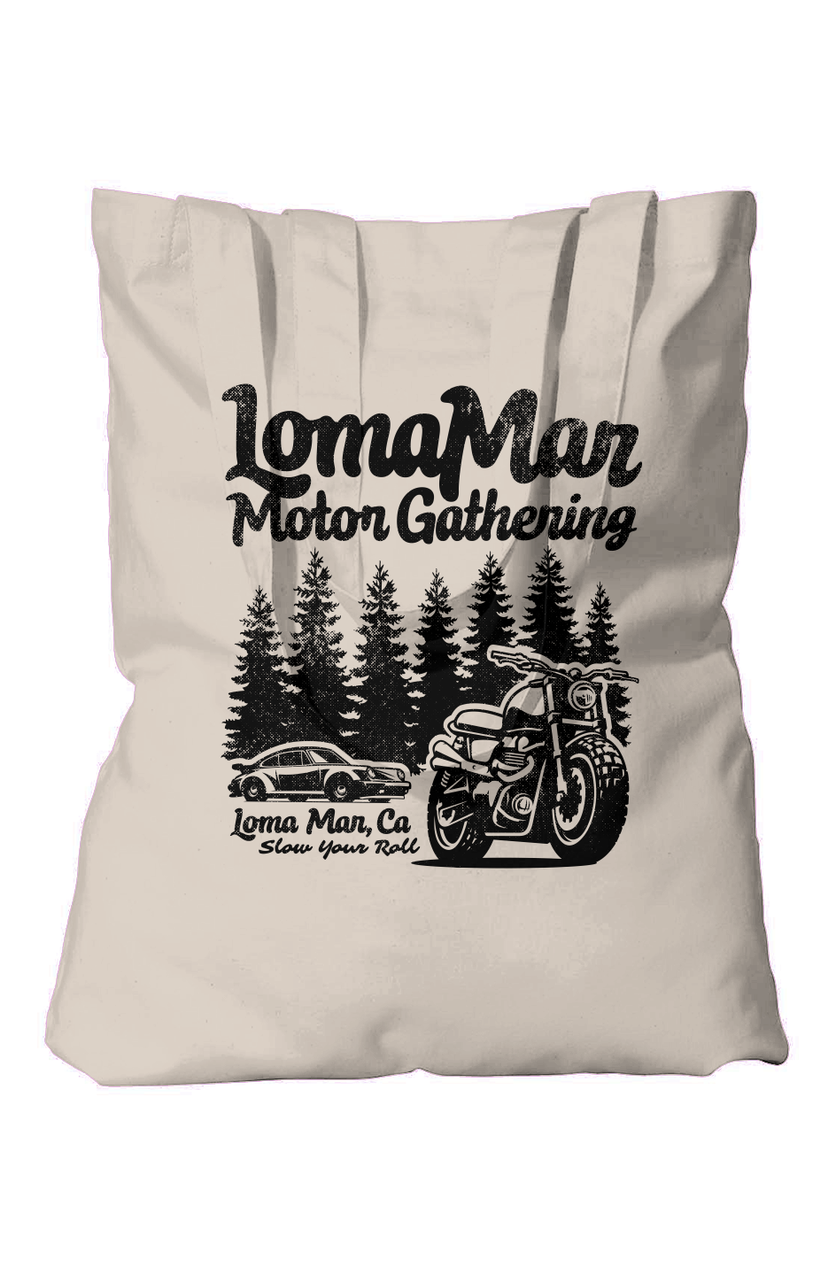 Loma Mar Motor Gathering Eco Tote Bag
