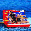 WOW Watersports Power Steer 3 Person 3P Steerable Deck Tube