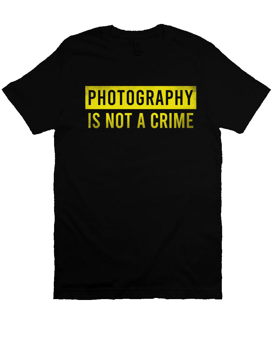 Photography is Not a Crime T-shirt