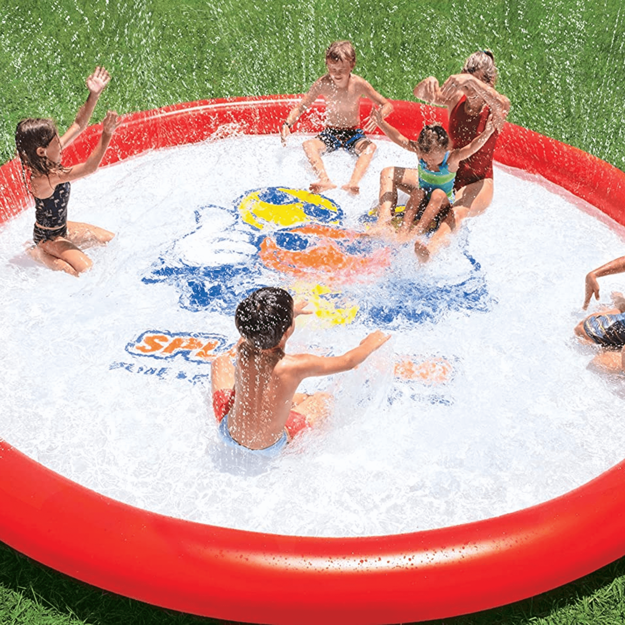 WOW Watersports Super Splash Pad 12' with Adjustable Sprinkler and Wading Pool