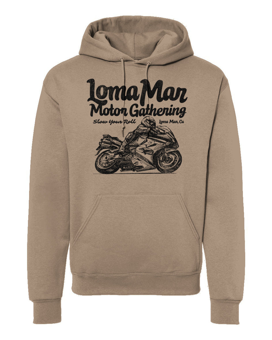 Loma Mar Motor Gathering Sketch Hooded Sweatshirt