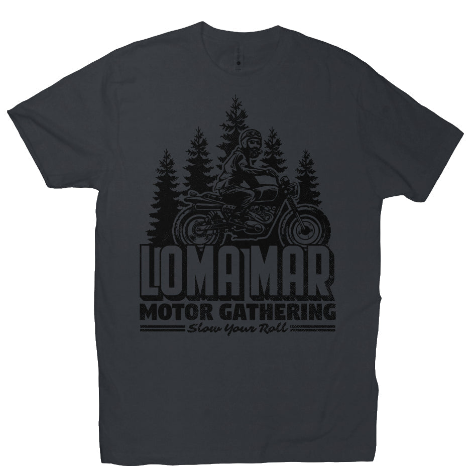 Loma Mar Motor Gathering Scrambler Premium Crew T-Shirt