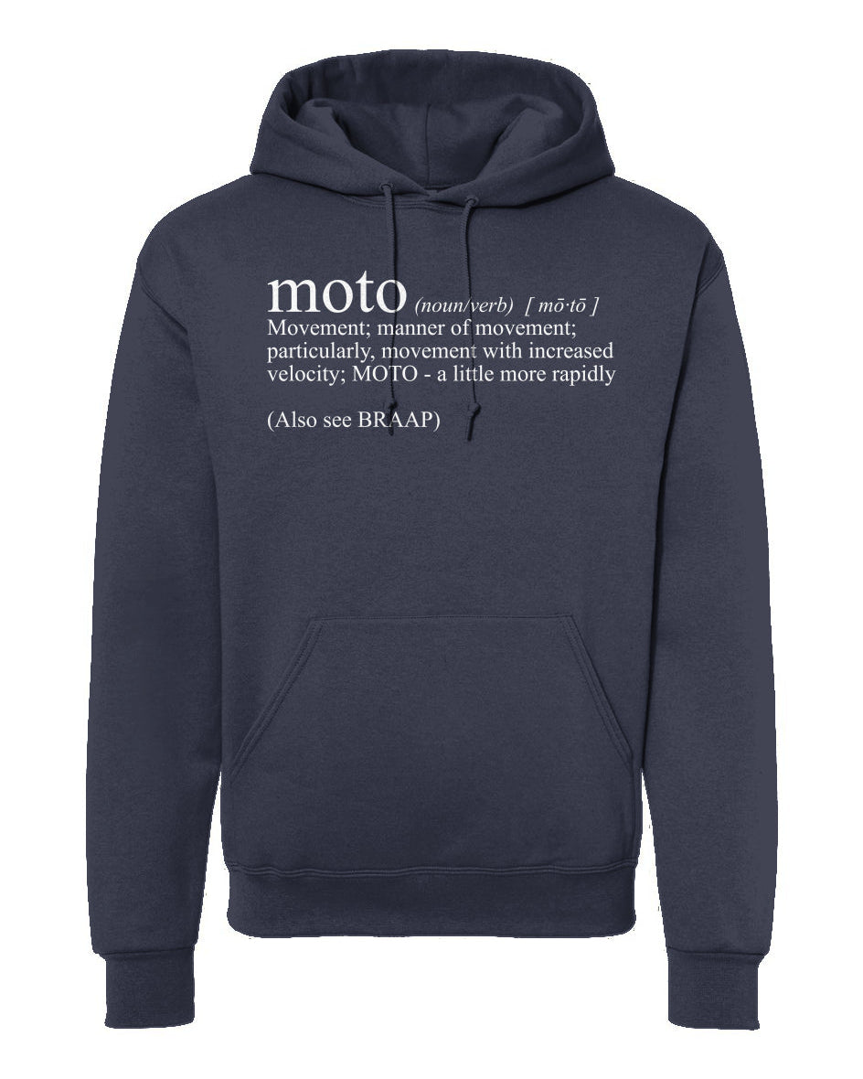 Moto Definition Hooded Sweatshirt