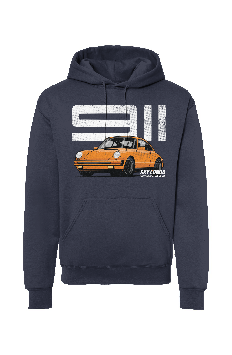 Sky Londa Motor Club 911 Hooded Sweatshirt