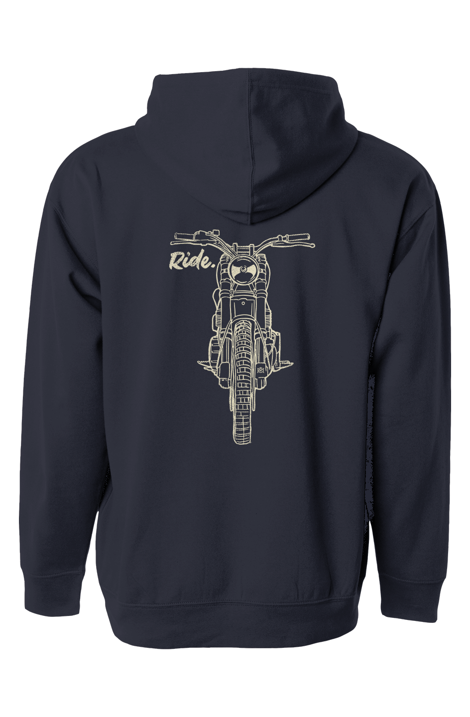 Ride Vintage Hoodie (cream ink)