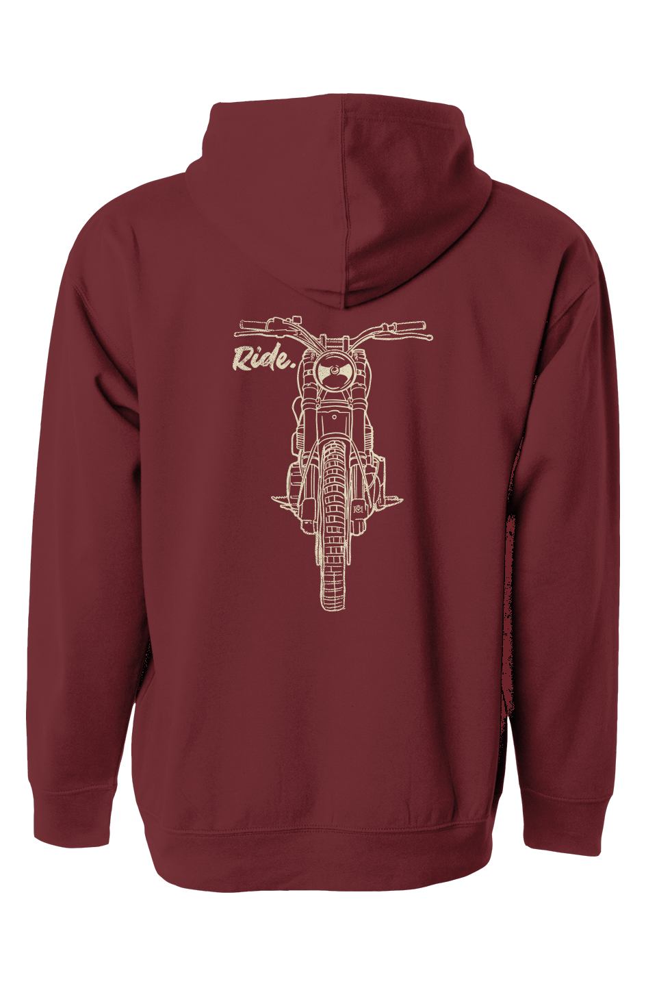 Ride Vintage Hoodie (cream ink)