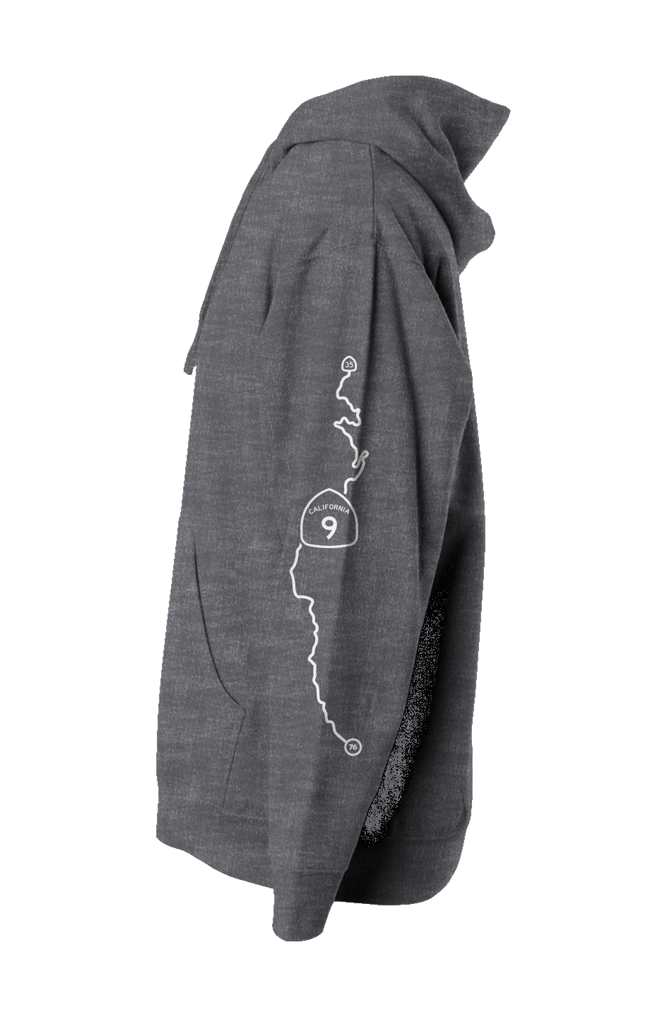 Crown Moto Hwy 9 "Go Ride." Hoodie