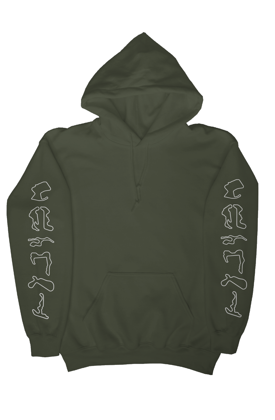 Crown Moto Track Pack Heavyweight Hoodie