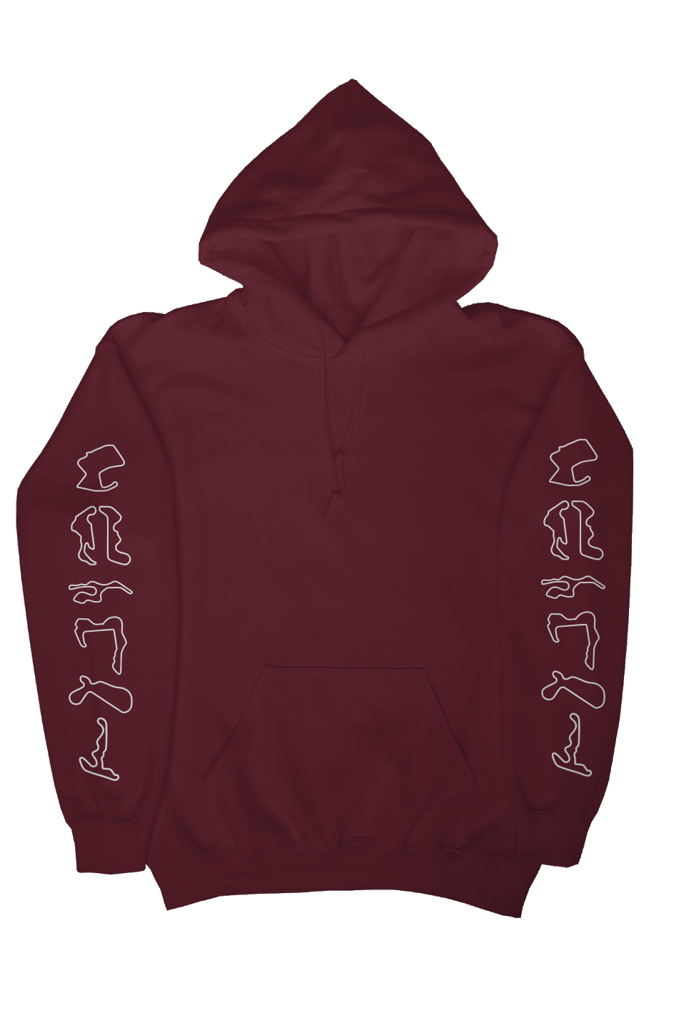 Crown Moto Track Pack Heavyweight Hoodie
