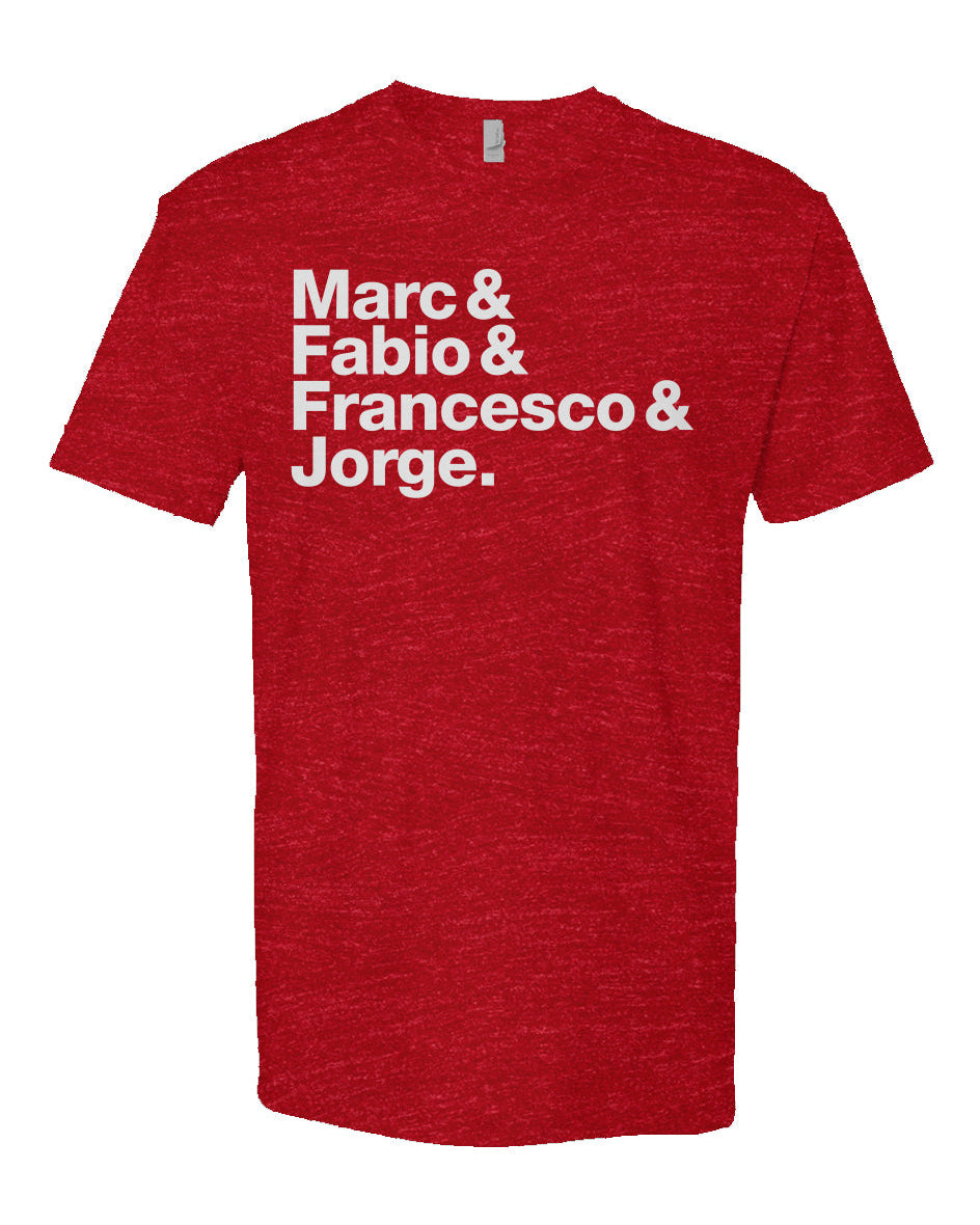 2016+ Era GP Motorcycle Champions T-Shirt
