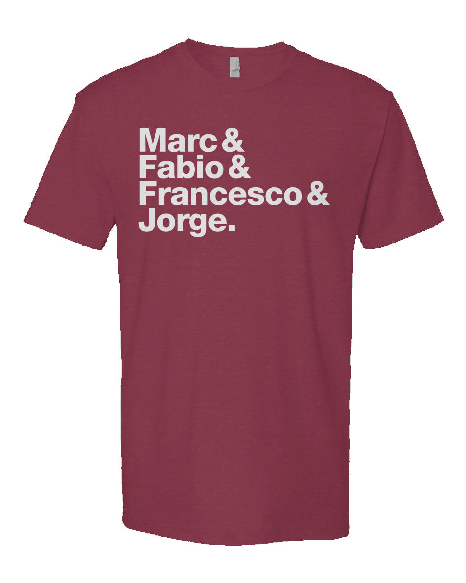 2016+ Era GP Motorcycle Champions T-Shirt