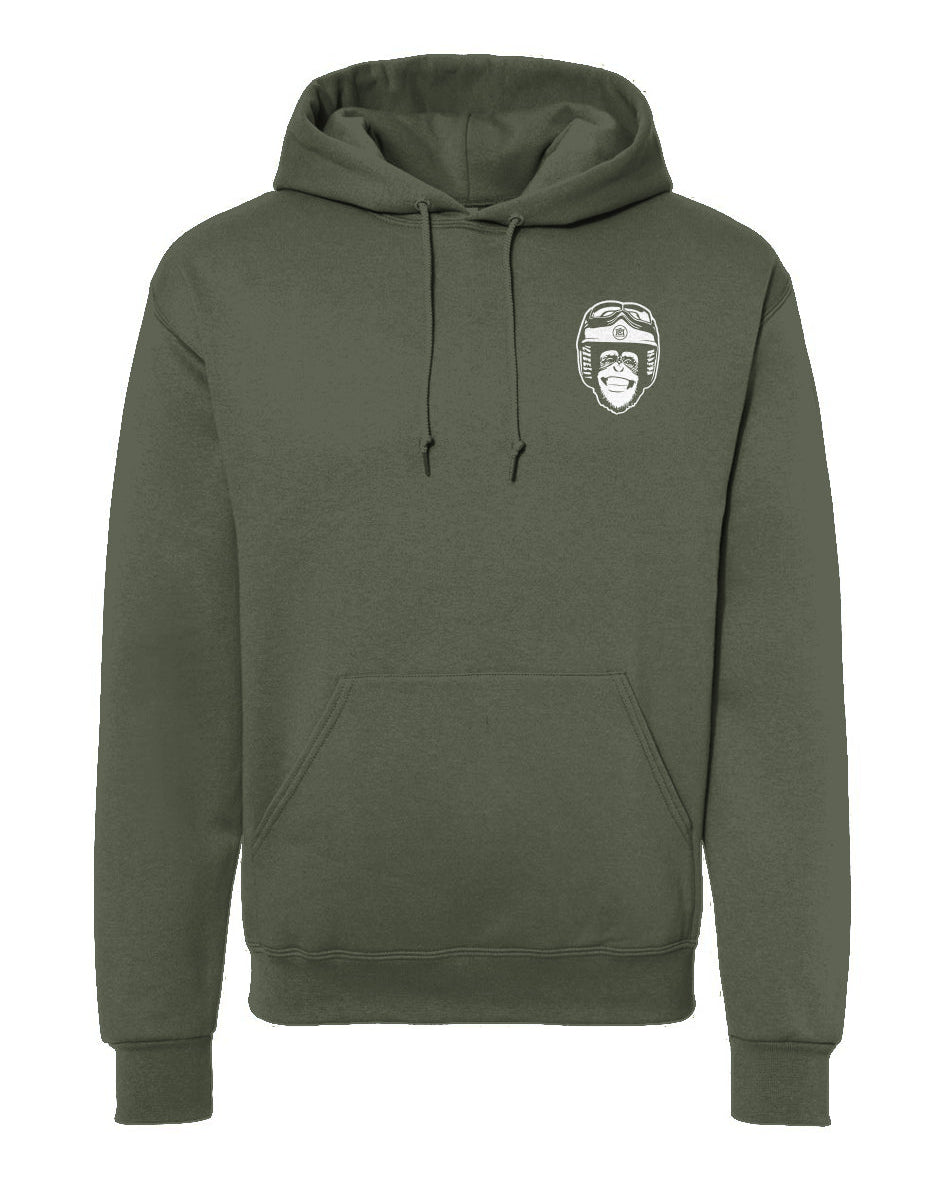 Moto Monkey Hooded Sweatshirt