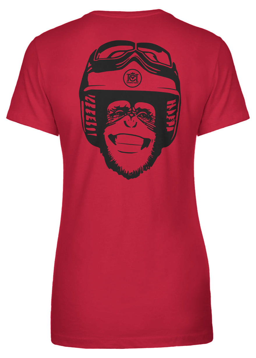 Moto Monkey Women's T-Shirt