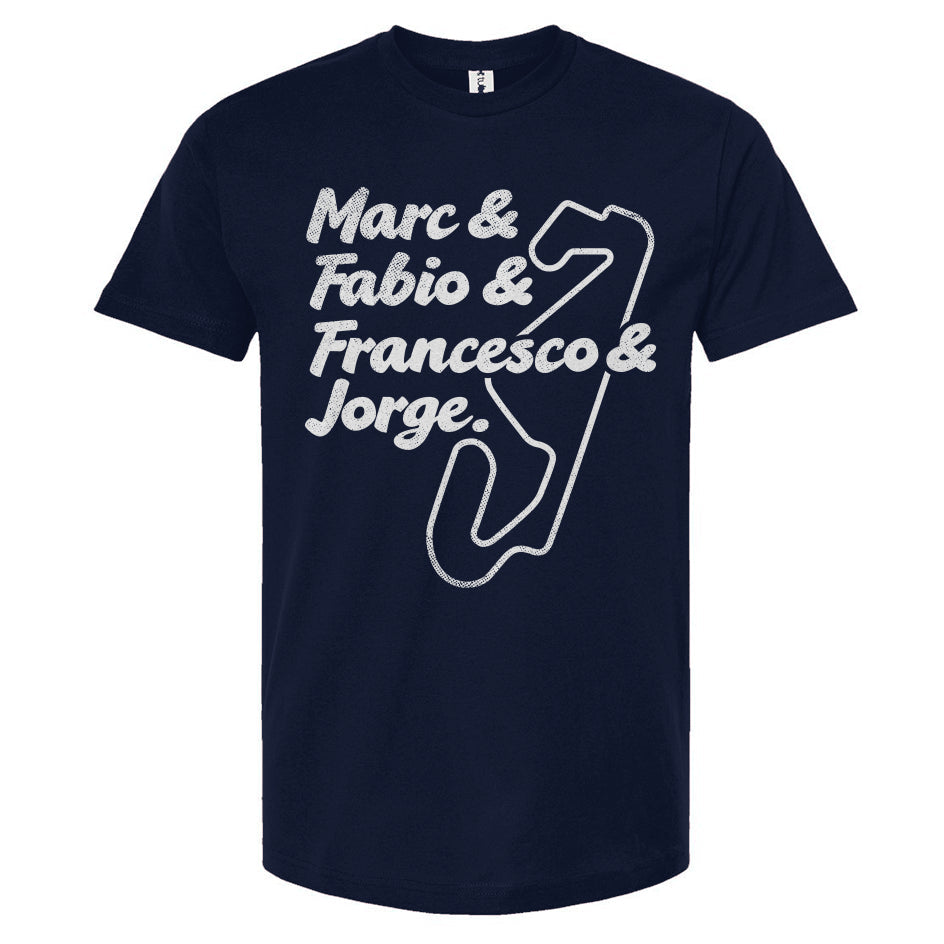 2016+ Era MotoGP Motorcycle Champions T-Shirt