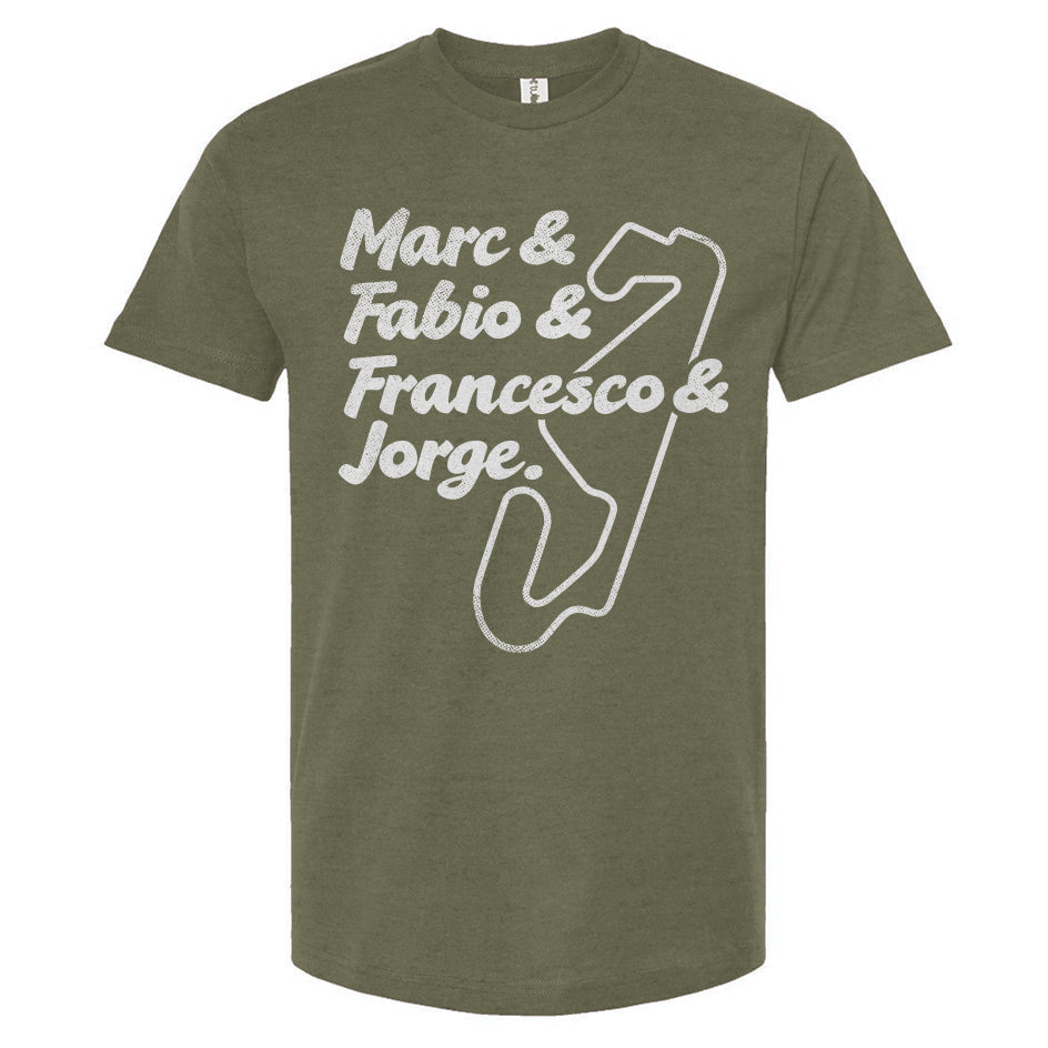 2016+ Era MotoGP Motorcycle Champions T-Shirt