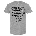 2016+ Era MotoGP Motorcycle Champions T-Shirt (black ink)