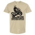 Never Underestimate an Old Man on a GS T-shirt (v1)