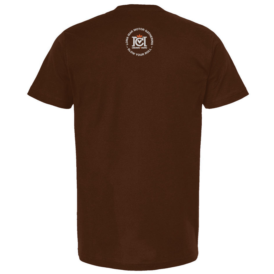 Cars & Coffee, Motorcycles & Redwoods Loma Mar Motor Gathering T-shirt
