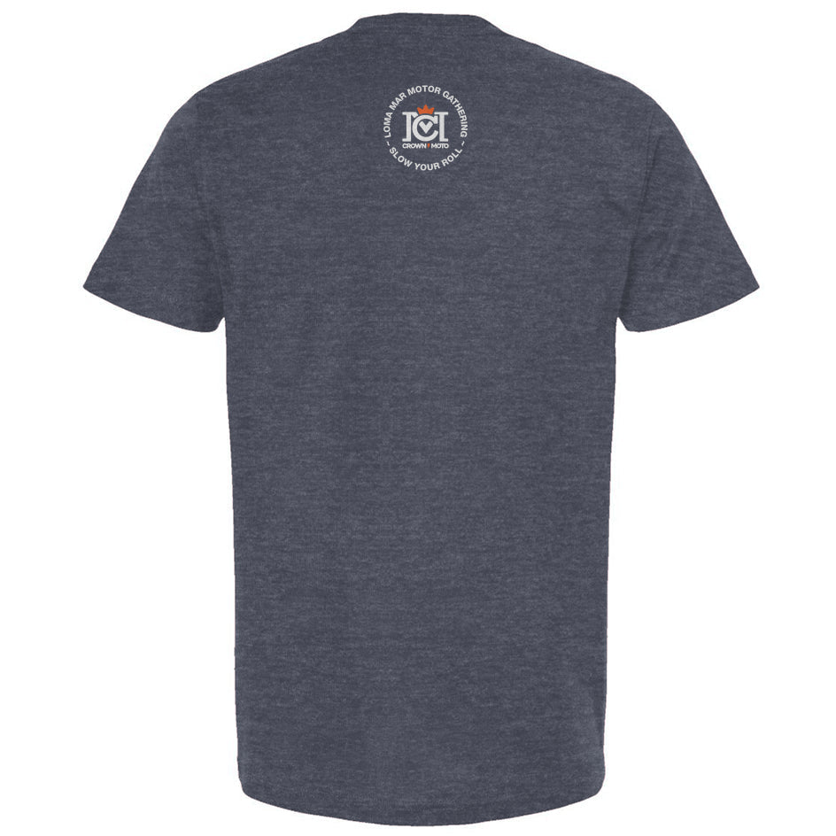 Cars & Coffee, Motorcycles & Redwoods Loma Mar Motor Gathering T-shirt