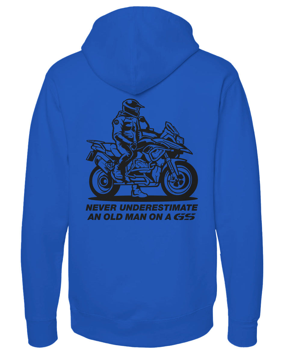 Never Underestimate an Old Man on a GS Hoodie (v3)