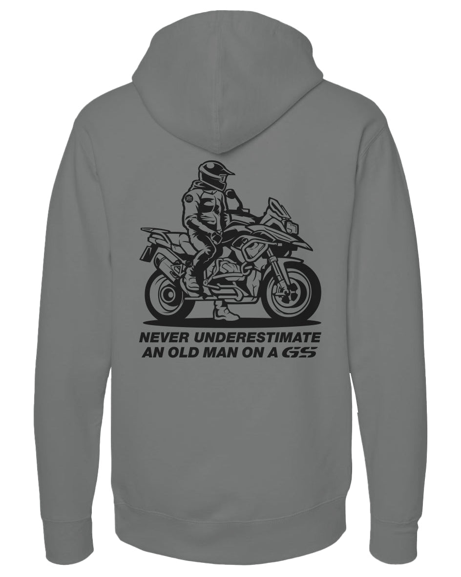 Never Underestimate an Old Man on a GS Hoodie (v3)