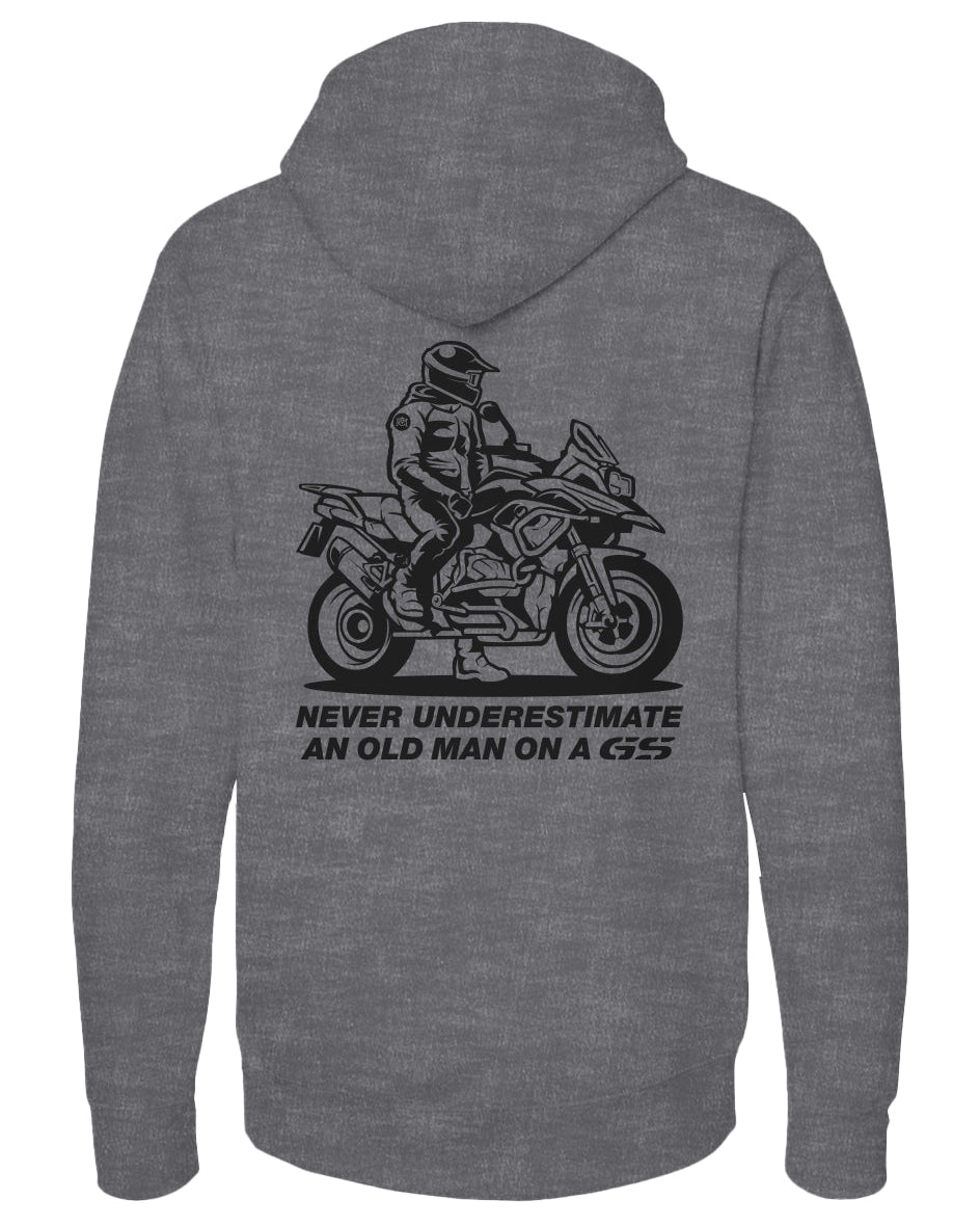 Never Underestimate an Old Man on a GS Hoodie (v3)