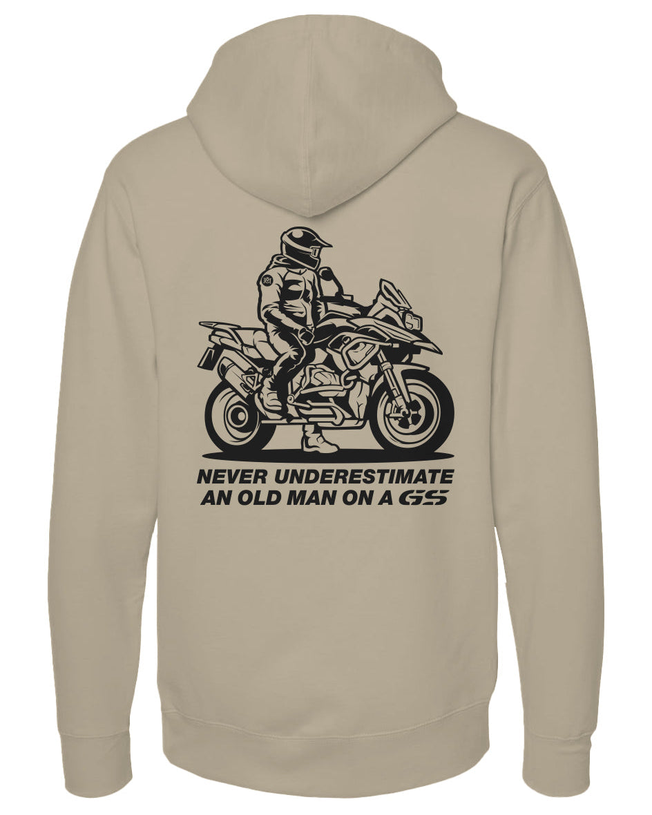 Never Underestimate an Old Man on a GS Hoodie (v3)