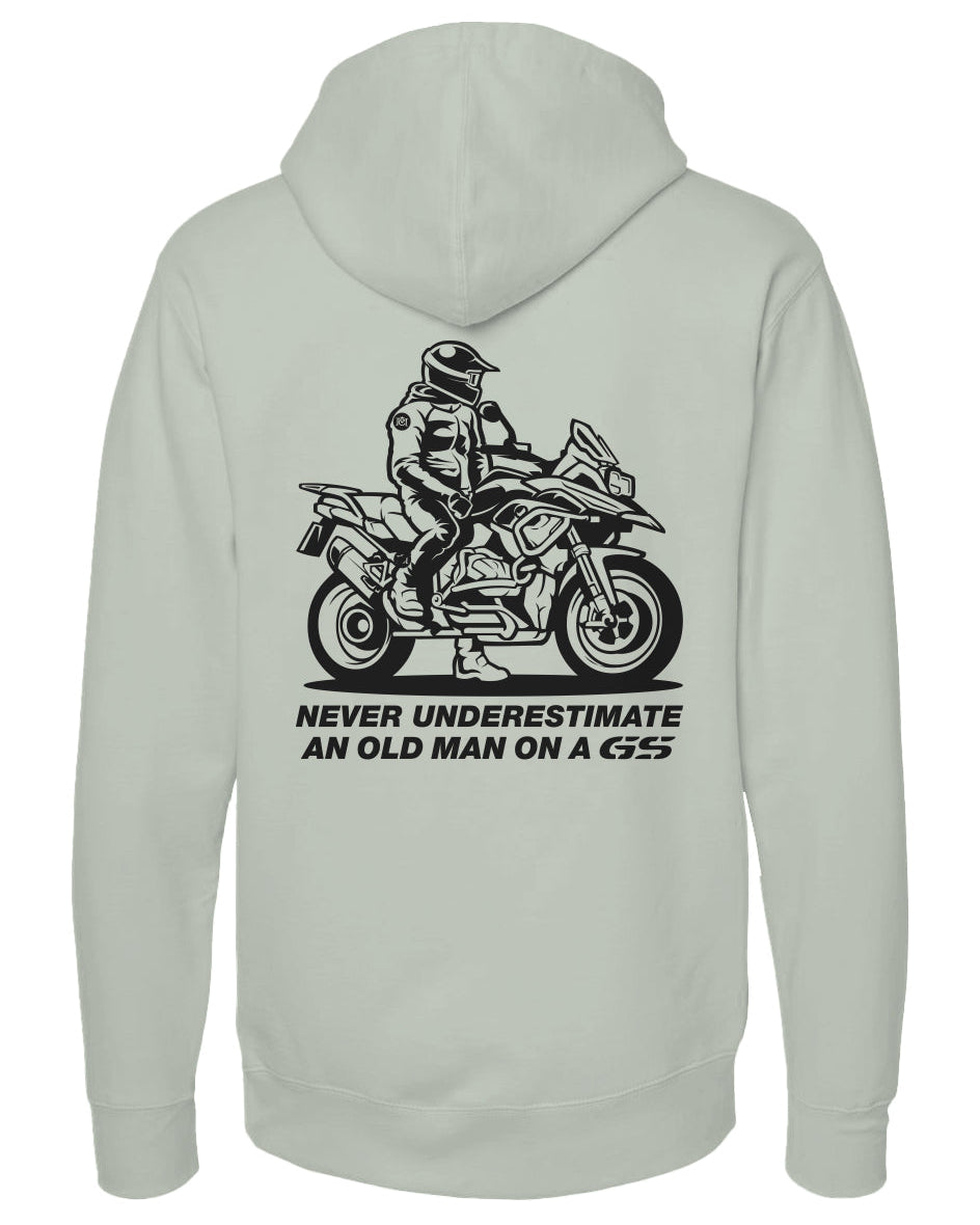 Never Underestimate an Old Man on a GS Hoodie (v3)