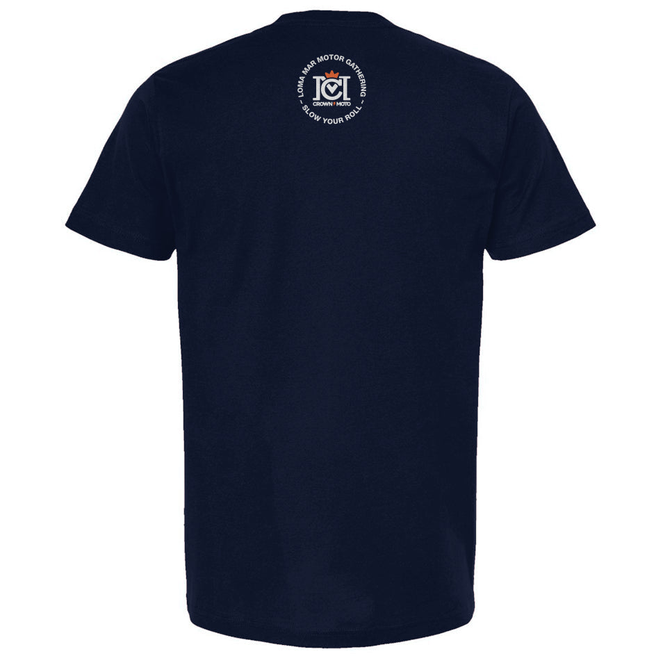 Loma Mar Motor Gathering Motorcyclist T-Shirt
