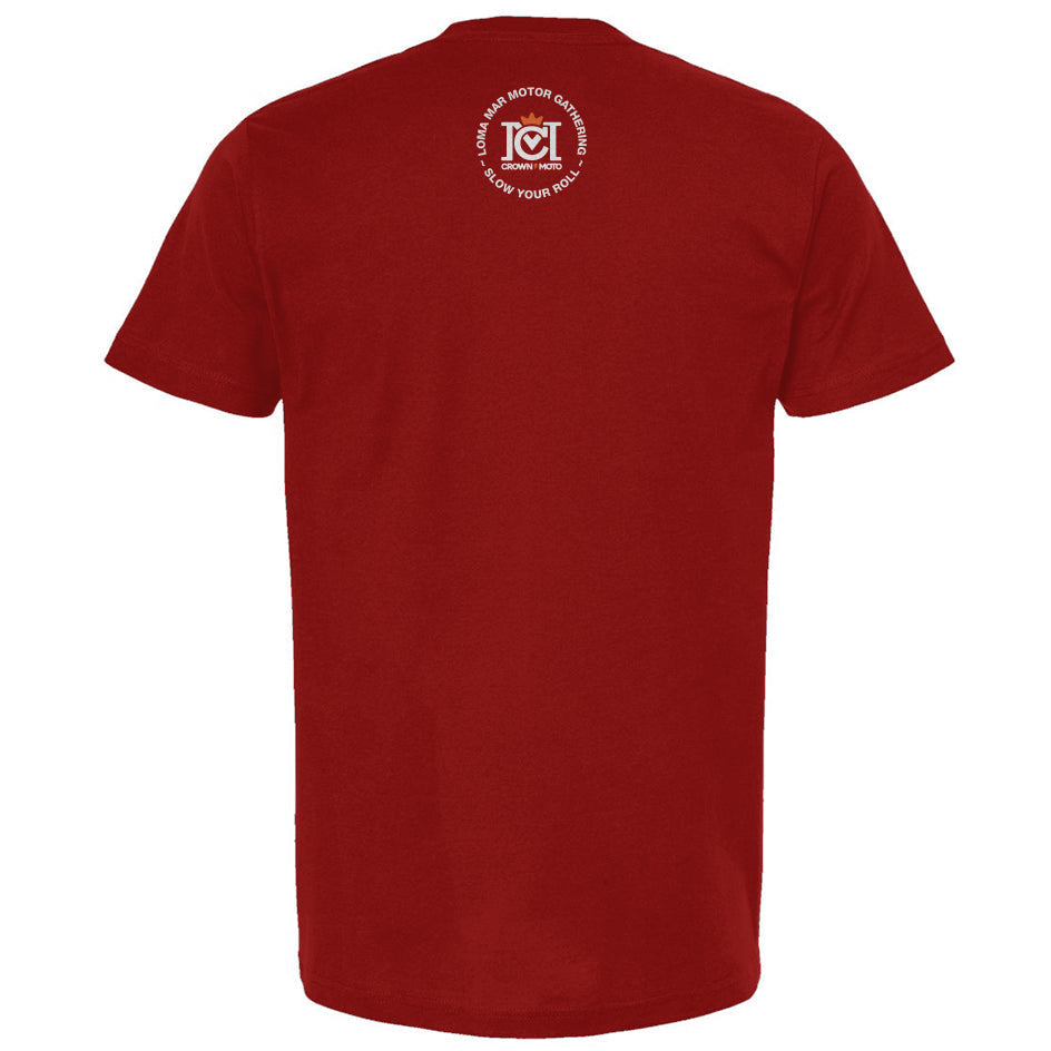 Loma Mar Motor Gathering Motorcyclist T-Shirt