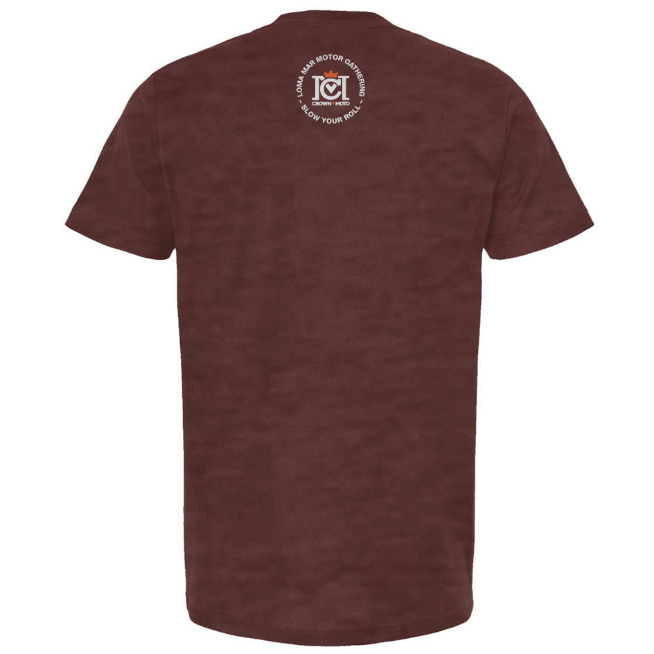 Loma Mar Motor Gathering Motorcyclist T-Shirt