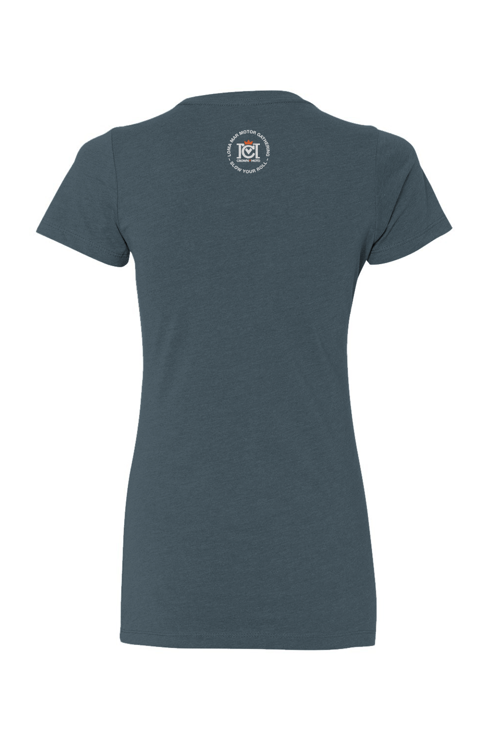 Loma Mar Motor Gathering Women Motorcyclist T-Shirt