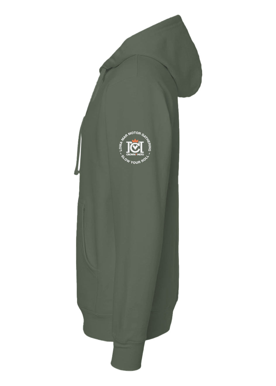 Loma Mar Motor Gathering Motorcyclist Hoodie
