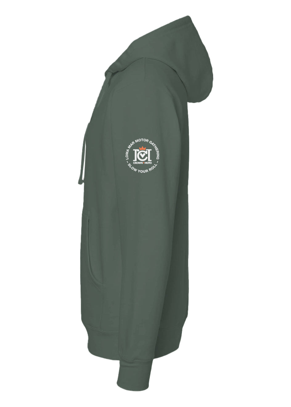 Loma Mar Motor Gathering Motorcyclist Hoodie