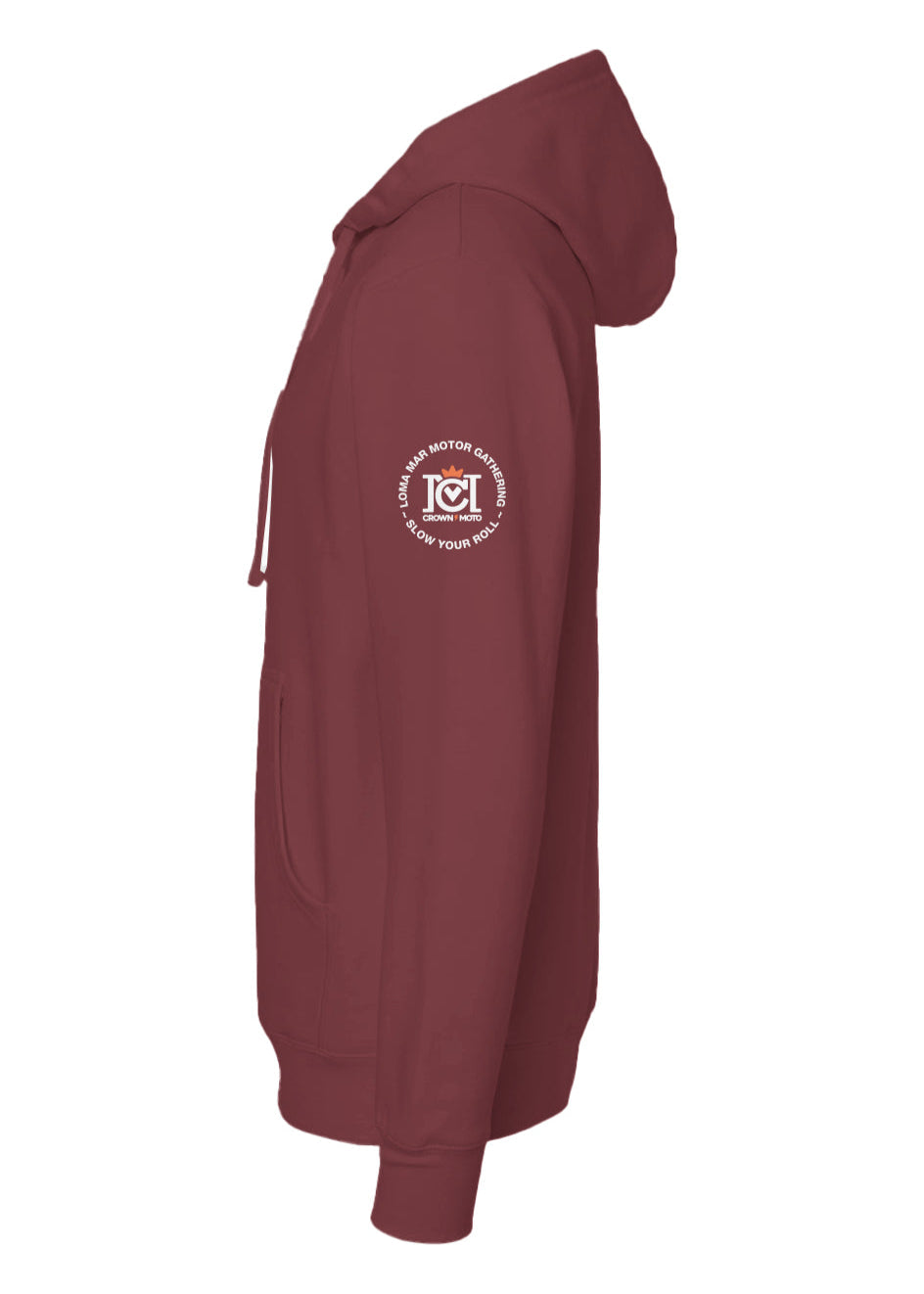 Loma Mar Motor Gathering Motorcyclist Hoodie