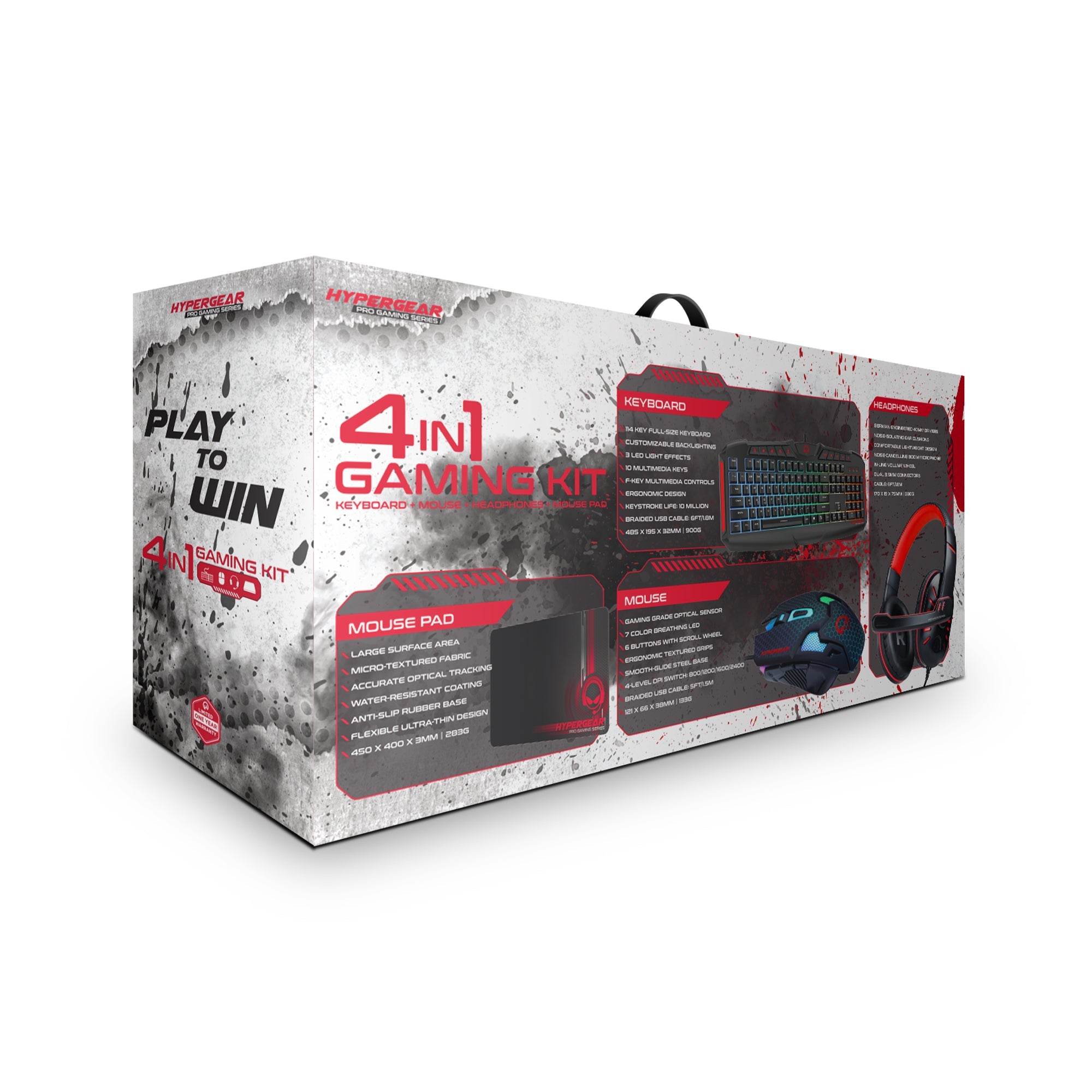 HyperGear 4-in-1 Gaming Kit 2021