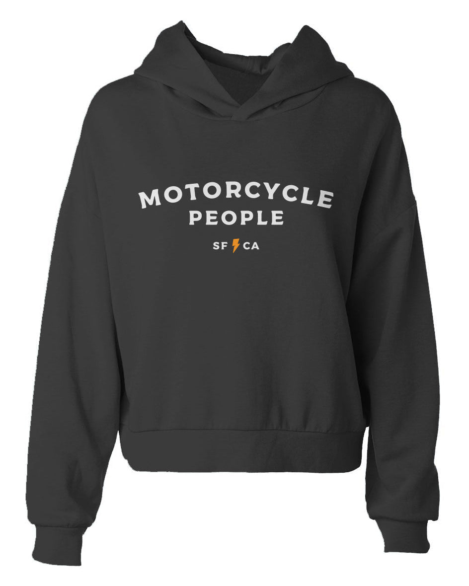 Motorcycle People SF Women's Hip Height Hoodie