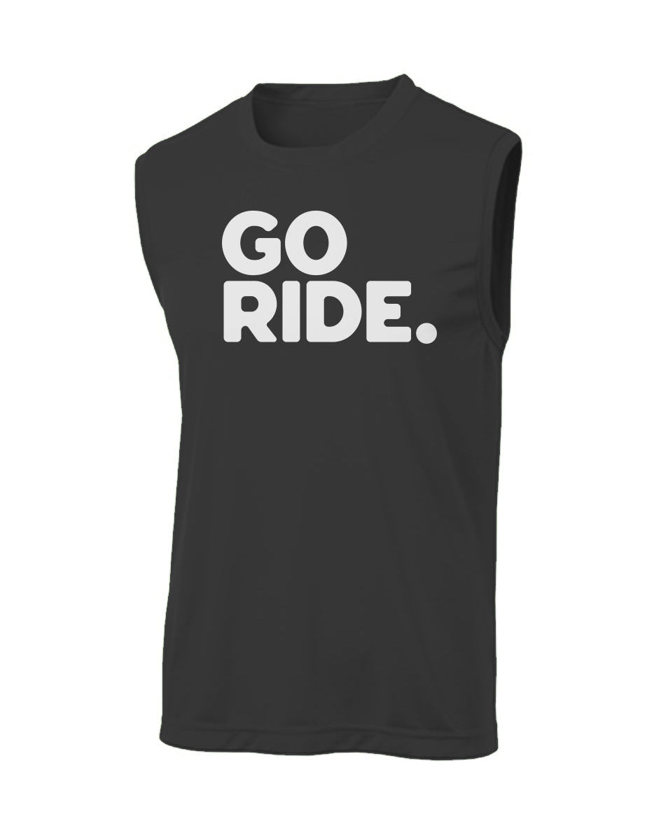 "Go Ride" Sleeveless T