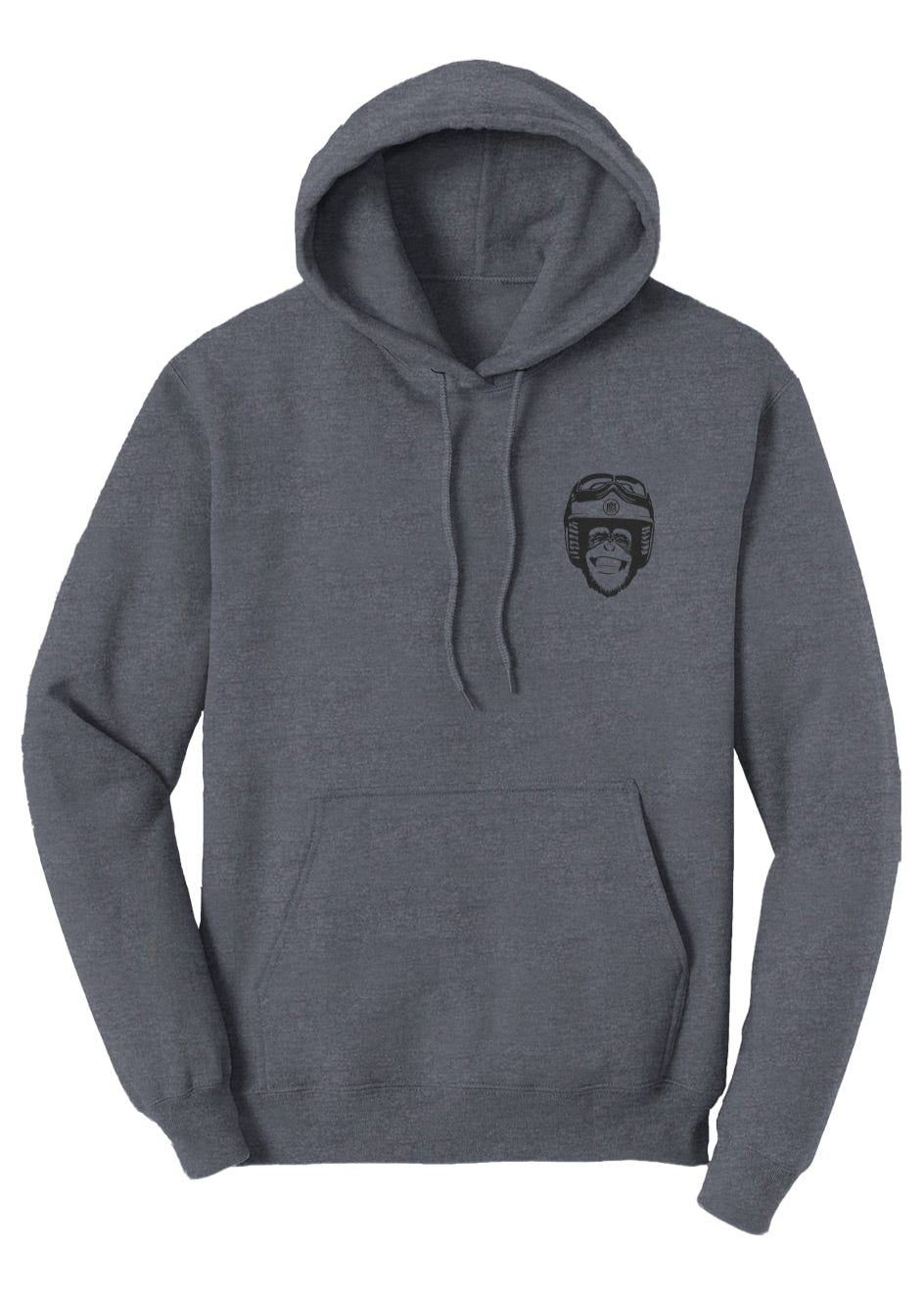 Moto Monkey Fleece Pullover Hoodie
