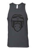 Moto Monkey Cotton Tank Top