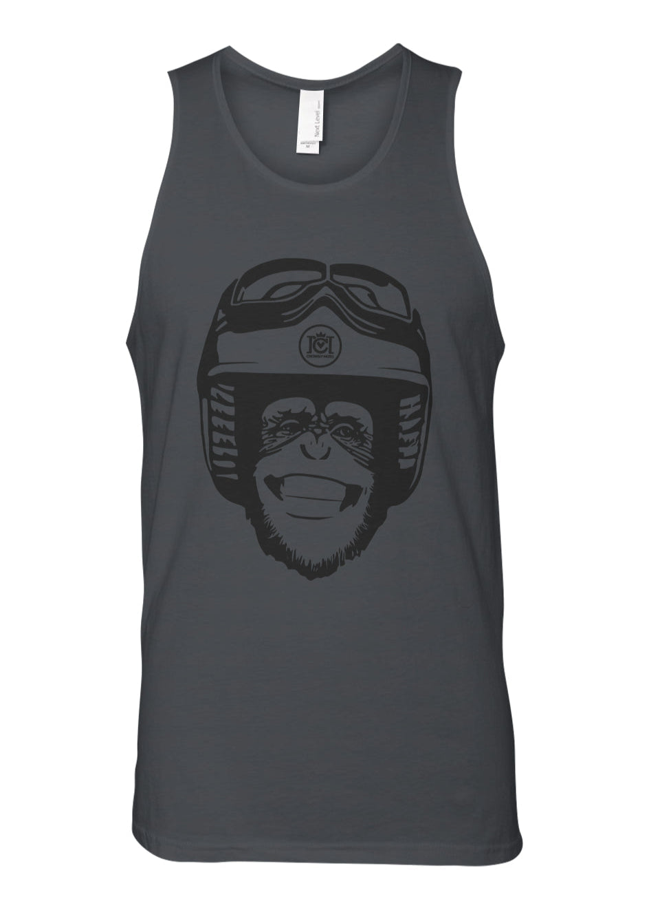 Moto Monkey Cotton Tank Top
