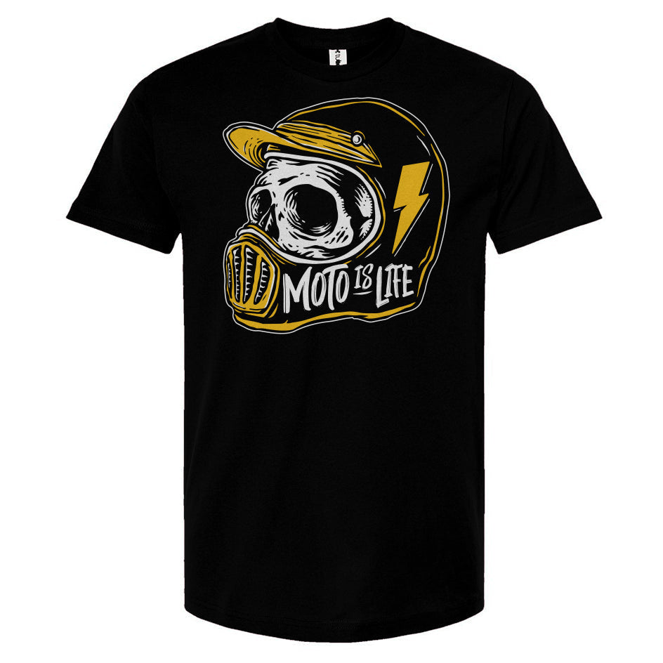 Moto is Life - Skull T-Shirt