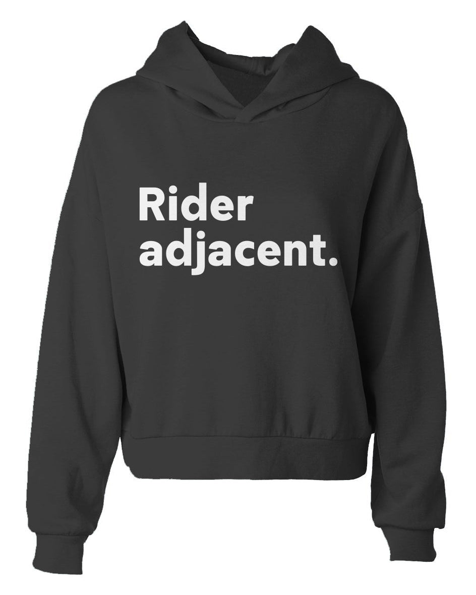 Women's 'Rider adjacent' Hip Height Hoodie