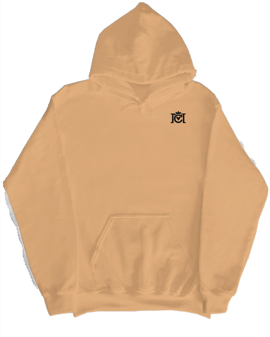 Checkered Flag Embroidered Logo Hoodie