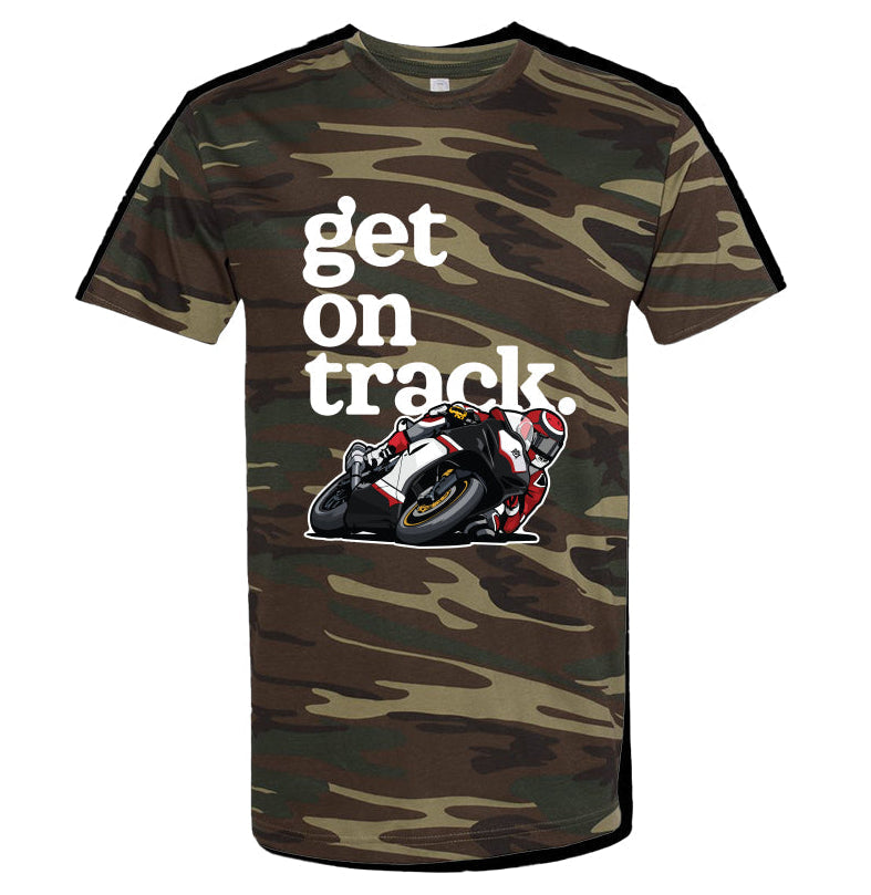 Get On Track Camo T-Shirt