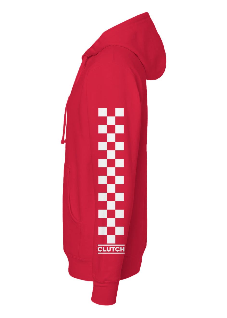 Factory Checker Sleeve Hoodie
