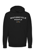 Motorcycle People LA Checkered Sleeve Hoodie