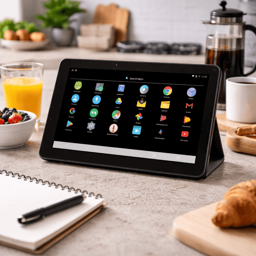 Naxa 10.1” Core Tablet with Android OS 7.1 - Refurbished